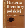 Historia literatury polskiej w zarysie. T.1/2