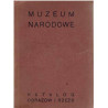 Muzeum Narodowe katalog obrazów i rzeźb 1930 r.