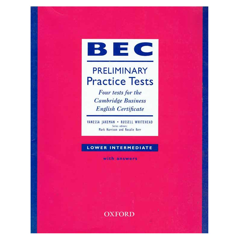 BEC Preliminary Practice Test