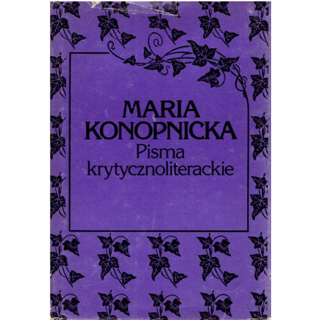 Pisma krytycznoliterackie