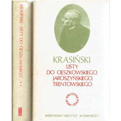 Listy do Cieszkowskiego, Jaroszyńskiego, Trentowskiego. T. 1-2