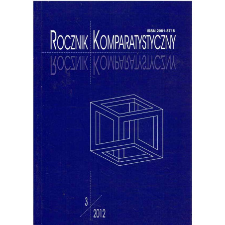 Rocznik Komparatystyczny 3/2012