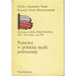 Państwo w polskiej myśli politycznej