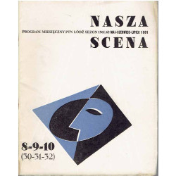 Nasza Scena. Program miesięczny PTN Łódź, sezon 1961