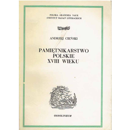 Pamiętnikarstwo polskie XVIII wieku