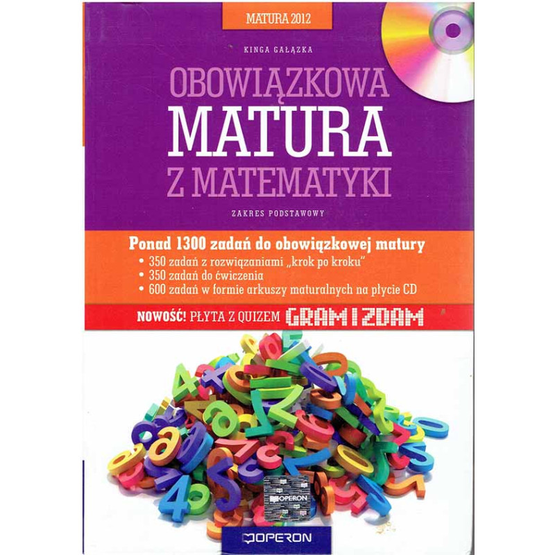 Obowiązkowa matura z matematyki. Zakres podstawowy