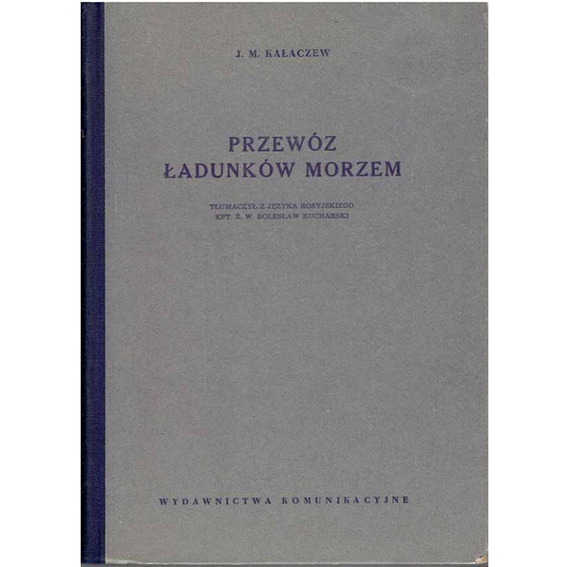 Przewóz ładunków morzem