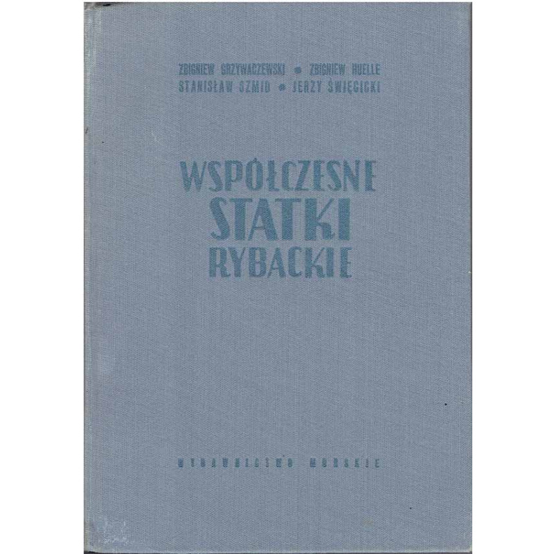 Współczesne statki rybackie