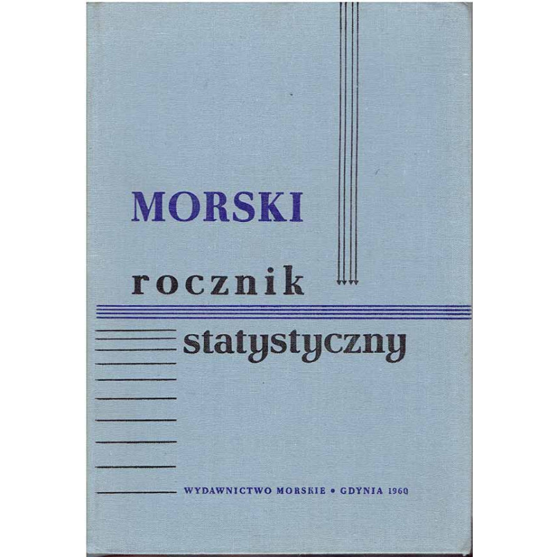 Morski Rocznik Statystyczny 1960