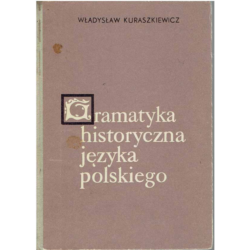 Gramatyka historyczna języka polskiego