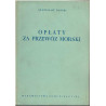 Opłaty za przewóz morski