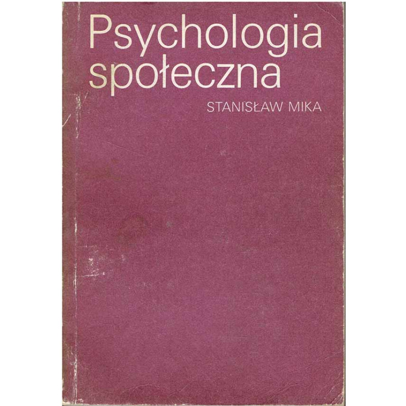 Psychologia społeczna