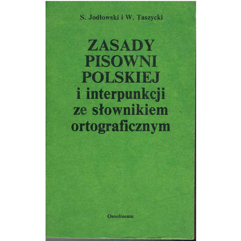 Zasady pisowni polskiej