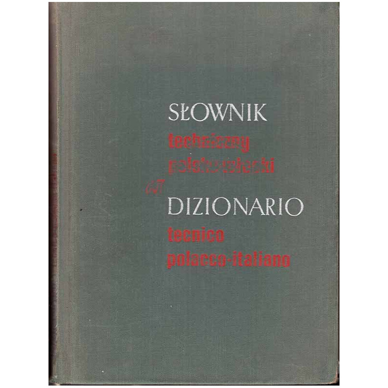 Słownik techniczny polsko-włoski