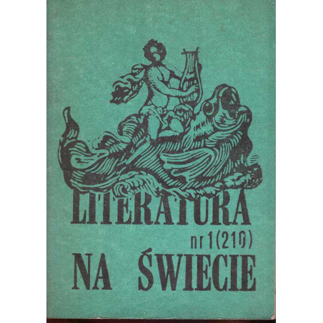 Literatura na Świecie nr 1 (210) 1989