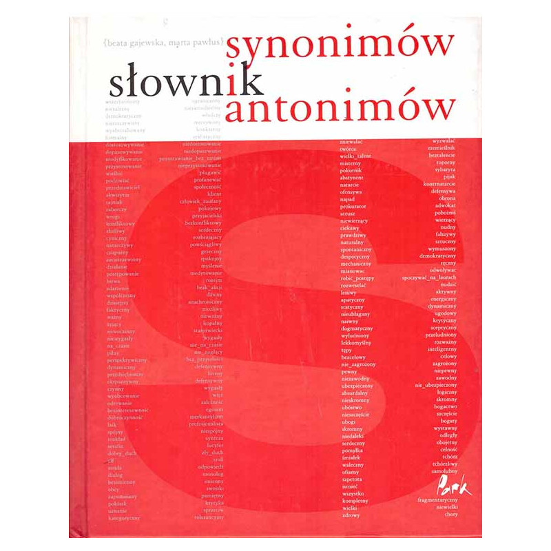 Słownik synonimów i antonimów