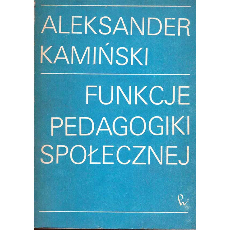 Funkcje pedagogiki społecznej