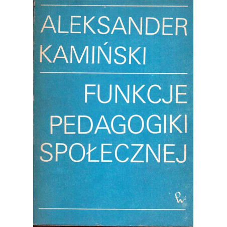 Funkcje pedagogiki społecznej