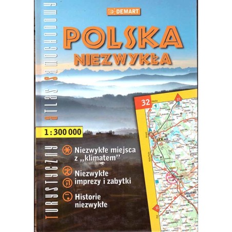 Polska niezwykła. Turystyczny atlas samochodowy