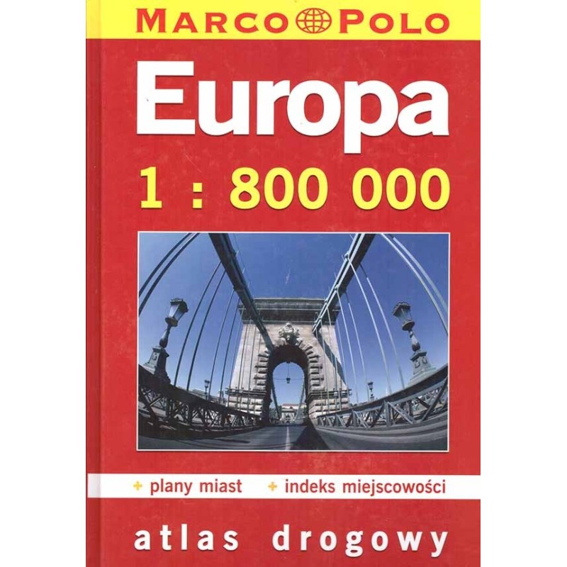 Europa. Atlas drogowy 1:800 000