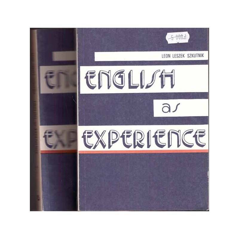 English as Experience. T. 1-2