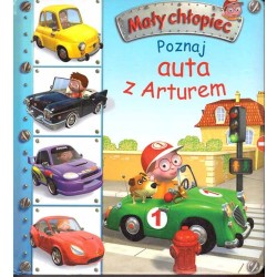 Mały chłopiec. Poznaj auta z Arturem
