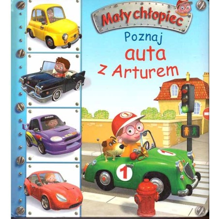 Mały chłopiec. Poznaj auta z Arturem
