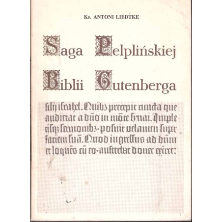 Saga pelplińskiej Bibliii Gutenberga