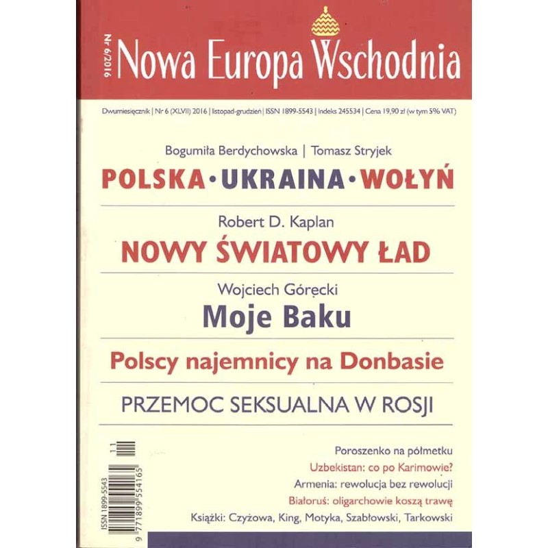 Nowa Europa Wschodnia. Nr 6/2016