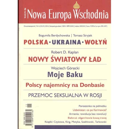 Nowa Europa Wschodnia. Nr 6/2016