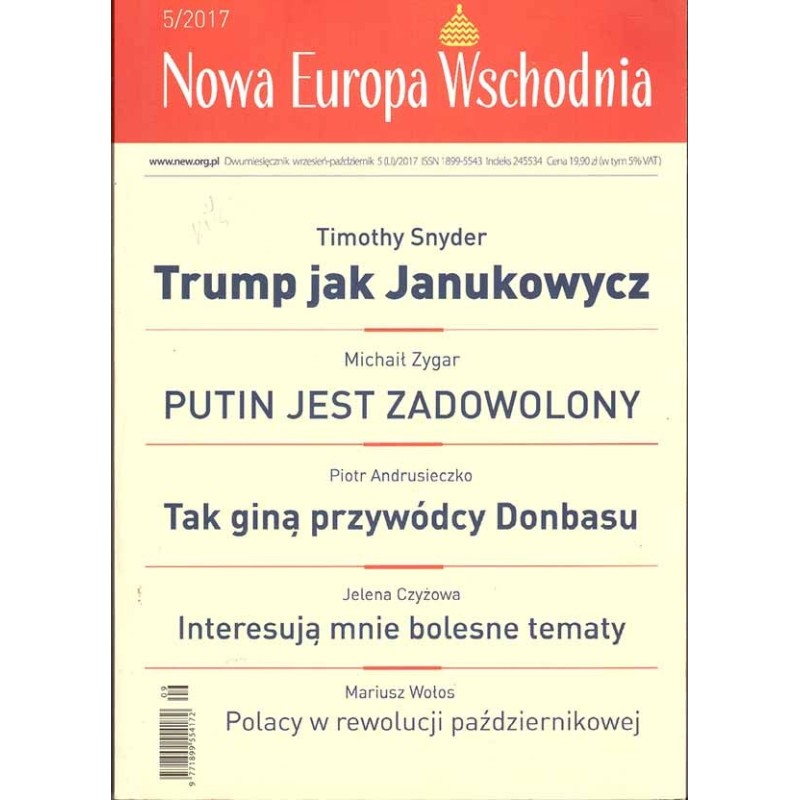 Nowa Europa Wschodnia. Nr 5/2017