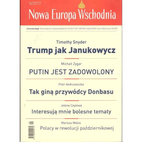 Nowa Europa Wschodnia. Nr 5/2017
