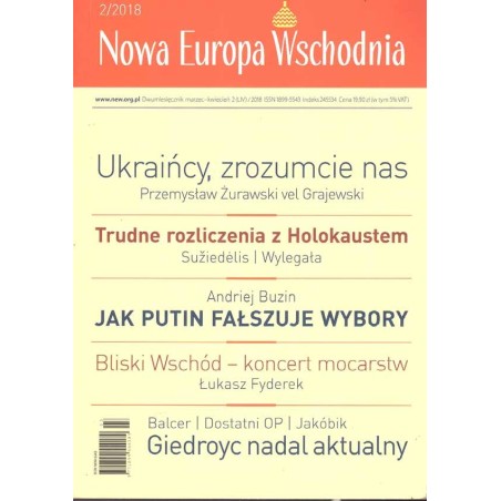 Nowa Europa Wschodnia. Nr 2/2018
