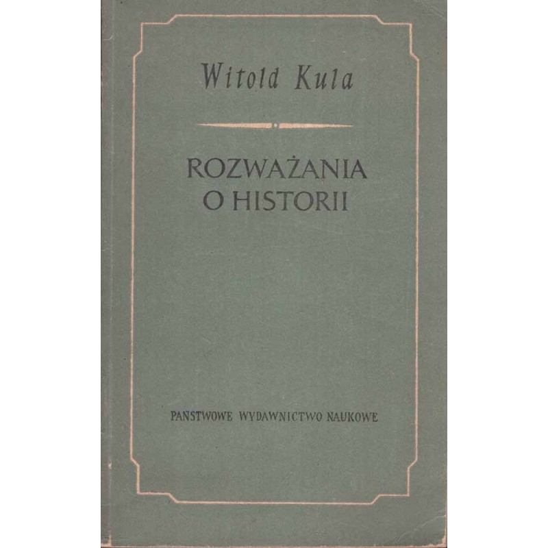 Rozważania o historii