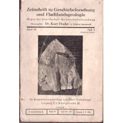 Zeitschrift für Geschiebeforschung und Flachlandgeologie