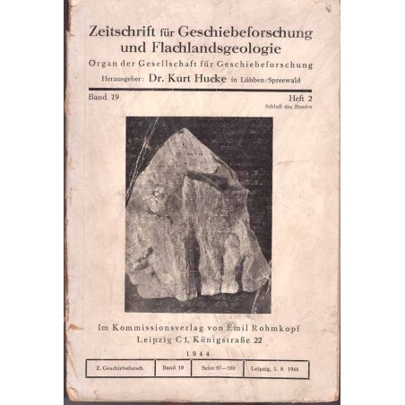 Zeitschrift für Geschiebeforschung und Flachlandgeologie