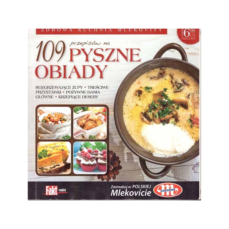 109 przepisów na pyszne obiady
